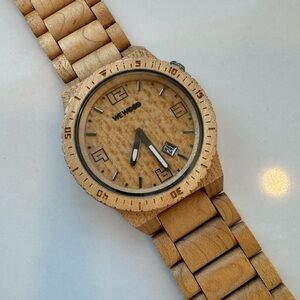 WeeWood ⏱️ Wood Watch Never Worn Italian made. Needs New Battery!